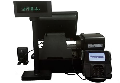 Quick POS with optional display pole